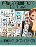 Visual Schedule for  Home--Autism, Special Education, Spee
