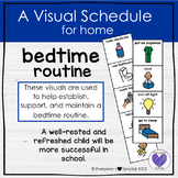 Bedtime Routine Visual Schedule Teaching Resources | TPT