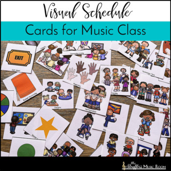 Preview of Visual Schedule for Music Class