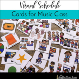 Visual Schedule for Music Class