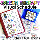Visual Schedule for Preschool Speech Therapy Sessions