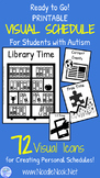 Visual Schedule for Students with Autism- Printable & Read