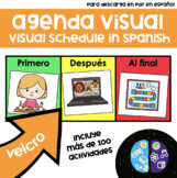 Visual Schedule in Spanish - Agenda Visual - Material Autismo