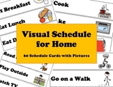 Visual Schedule for Home (Distance Learning)