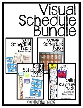 Preview of Visual Schedules Pack for Autism Program