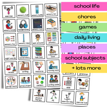Visual Picture Schedules for School & Classroom Activities | TPT