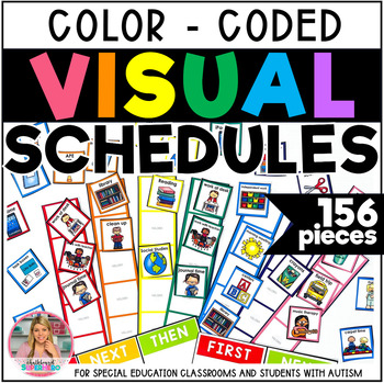 Preview of Visual Schedules for Special Education Classrooms and Students with Autism