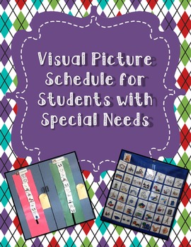 Preview of Visual Schedules for Students with Special Needs