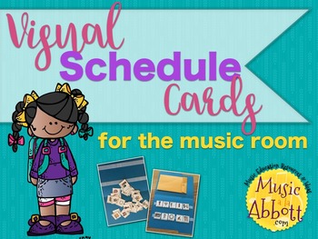 Preview of Visual Schedules for the Music Room