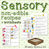 Sensory Non-Food Visual Picture Recipes for Life Skill Spe