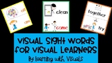 Visual Sight Words for Visual Learners featuring SmartySymbols