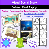 Visual Social Story - When I Feel Angry at School | Autism