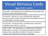 Visual Stimulus Cards for Newborns on up