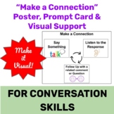 Make a Connection-Poster, Prompt Card & Visual Support for