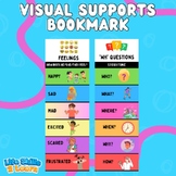 Visual Supports Bookmark