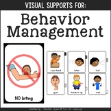 Visual Supports - Cue Cards, Picture Cards for Negative an