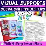Visual Supports - Social Skill Trifold Flips