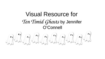 Preview of Visual Supports for Answering Questions about Ten Timid Ghosts (Autism)