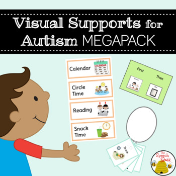 Visual Supports for Autism Megapack - Assists Behavior and Communication