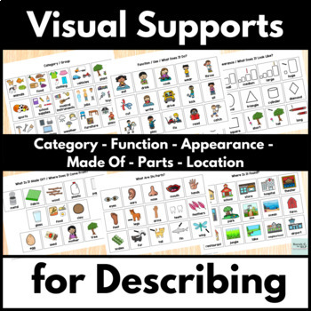 Preview of Visual Supports for Describing Vocabulary in Speech and Language Therapy