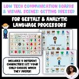 Communication Board for Getting Dressed - Gestalt & Analyt