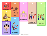 Visual Supports for Lanyards - Autism- Communication -Behavior