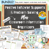 Visual Supports for Positive Behaviors & Problem Solving w