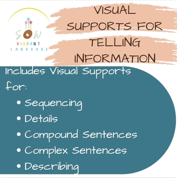 Preview of Visual Supports for Telling Information (Expressive Language)