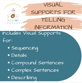 Visual Supports for Telling Information (Expressive Language)