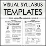 Visual Syllabus Templates #2 - Editable - Creative - Aesthetic