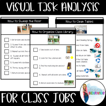 visual task analysis for class jobs tpt