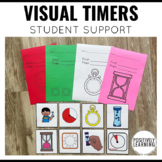 Visual Timer Cards for Transitions | Behavior Student Supp