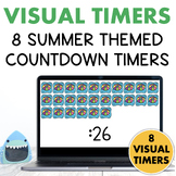 Visual Countdown Timers Slides SUMMER Classroom Management