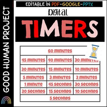 Preview of Visual Timers | Digital 
