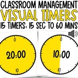 Visual Timers for Time Management YELLOW | Classroom Manag