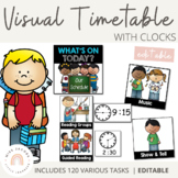 Visual Timetable | Includes Editable spares