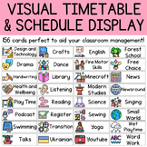 Visual Timetable Schedule Cards | Classroom Management and