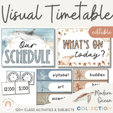 Visual Timetable and Daily Schedule | Modern Ocean Coastal