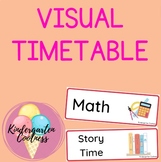 Visual Timetable schedule cards