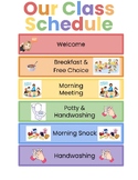 Visual Toddler Classroom Schedule