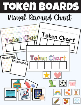 Preview of Visual Token Reward Boards for Positive Behavior