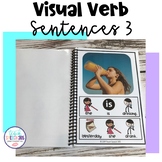 Visual Verb Sentences 3 for Speech Therapy