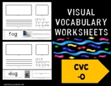 Visual Vocabulary Words Worksheets (Visual Supports Vocab 