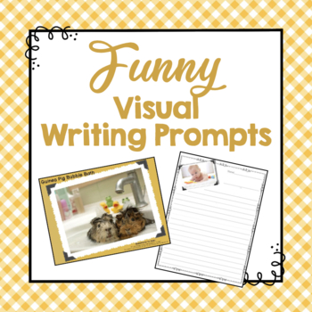 Preview of Visual Writing Prompts | Funny Writing Prompts with Pictures