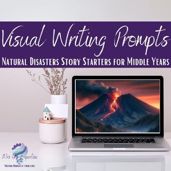 Preview of Visual Writing Prompts - Natural Disasters