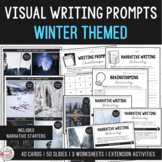 Visual Writing Prompts - Practice Narrative Writing Winter Themed