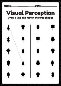 visual perceptual skills worksheet teaching resources tpt