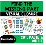 Visual perceptual skills Visual closure Cut Paste Write Mi