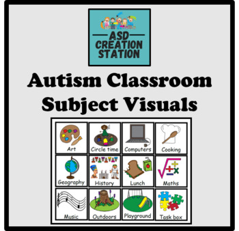 Preview of Autism Visual schedules 38 visuals