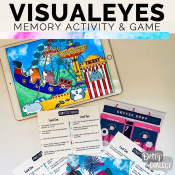 Preview of Visualeyes Memory Activity & Game [digital & print]